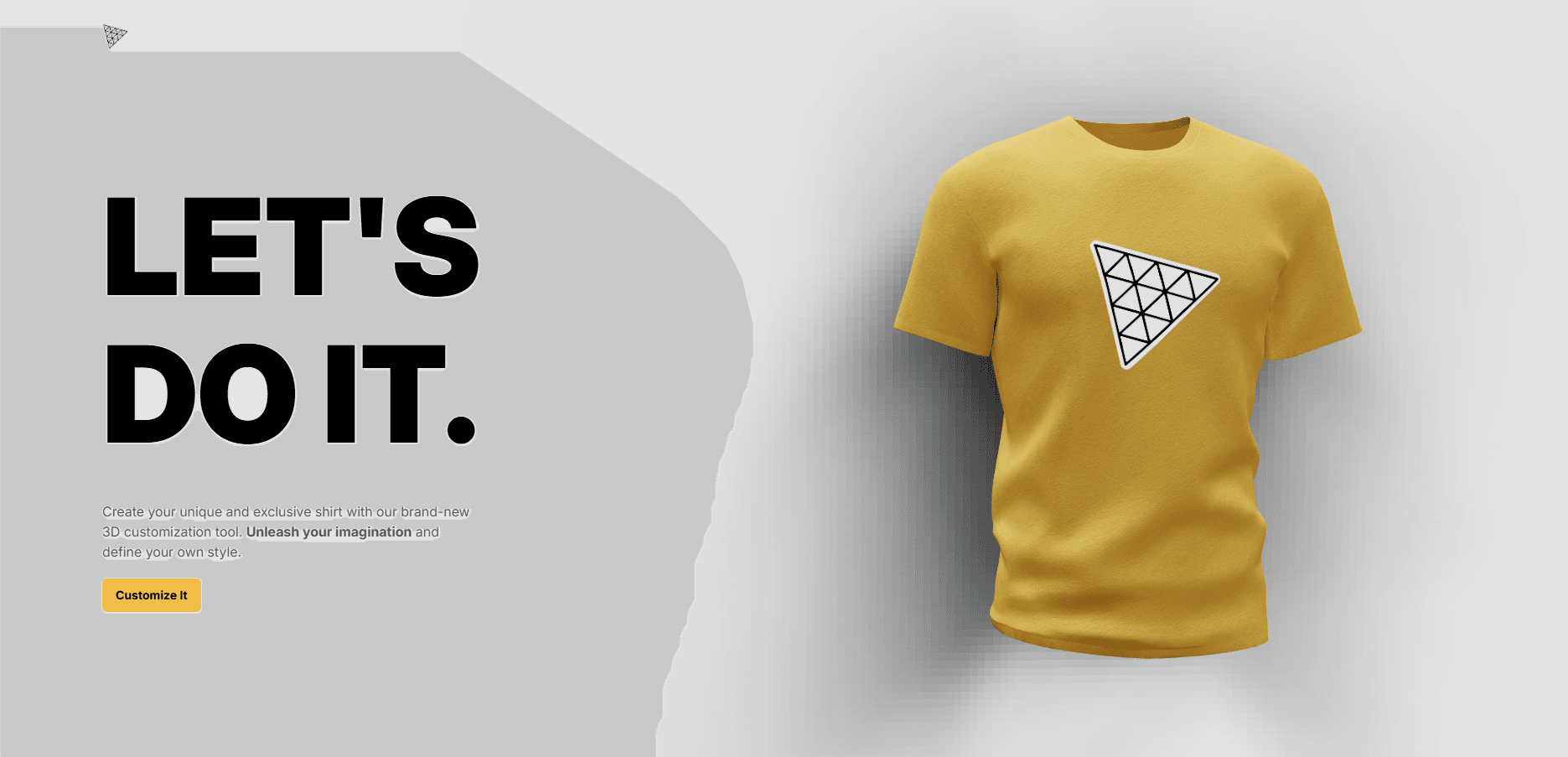 Project T-Shirt Design — Interactive Custom Apparel Experience